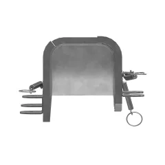Caterpillar E egzoz Manifold Heat Shield — açılı görünüm