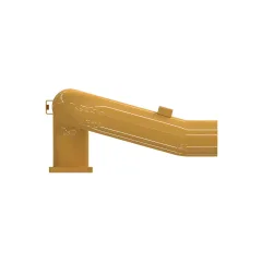 Caterpillar 123.7mm ID Air Intake Lines Tube — açılı görünüm