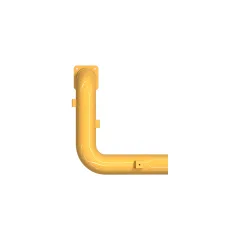 Caterpillar 123.7mm ID Air Intake Lines Tube — açılı görünüm