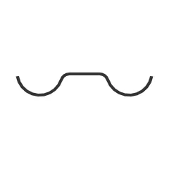 Caterpillar 60mm Diamètre Tube Selle de serrage — vue de trois quarts