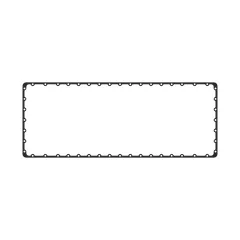 Caterpillar Aftercooler Gasket — açılı görünüm