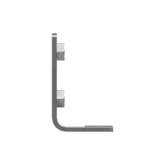 Caterpillar Air Line Tube Support Bracket — three-quarter view