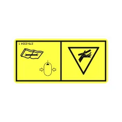 Caterpillar Warning Film — vista en tres cuartos