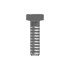 Caterpillar M8-1.25 x 30mm Hex Head Bolt — three-quarter view