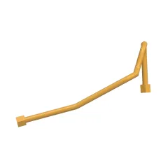Caterpillar 12.58mm ID ⁇ Oil Line Tube — açılı görünüm