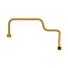 Caterpillar 12.58mm ID ⁇ Oil Line Tube — açılı görünüm