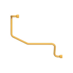 Caterpillar Su Hatları Tube Assembly — açılı görünüm