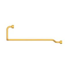 Caterpillar Su Hatları Tube Assembly — açılı görünüm