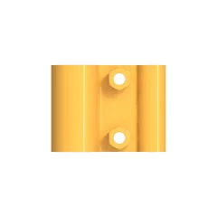 Caterpillar Tube Saddle Clamp — vue de trois quarts