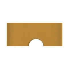 Caterpillar 51mm Yükseklik Idler Track Block Block — açılı görünüm