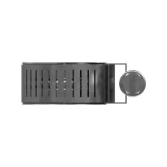 Caterpillar 29.00mm Minimum ID Stainless Steel KLEMME — Dreiviertelansicht