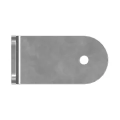 Caterpillar 6mm Thick Mounting Bracket — Dreiviertelansicht
