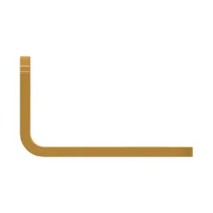 Caterpillar 3mm Thick L Bracket — açılı görünüm