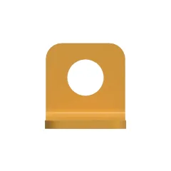 Caterpillar 3mm Thick L Bracket — açılı görünüm
