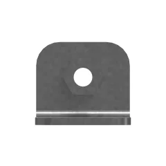 Caterpillar 3mm Thick Support Plate — vista de três quartos