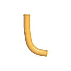 Caterpillar 41.15mm Inner Diameter Aftercooler Coolant ROHRLEITUNG — Dreiviertelansicht