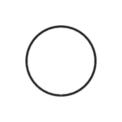 Caterpillar Top Piston Ring — three-quarter view