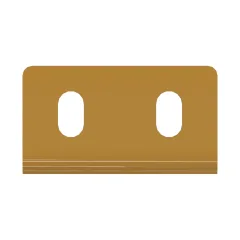 Caterpillar 6mm Thick Brake Line Plate — açılı görünüm