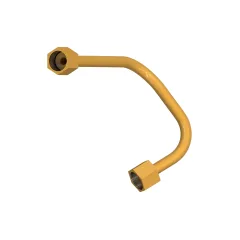 Caterpillar 9.52mm Nut Orifice Multiple Bend Steel Tube — three-quarter view