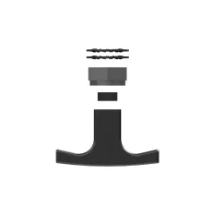 Caterpillar Handle Montaje — vista en tres cuartos