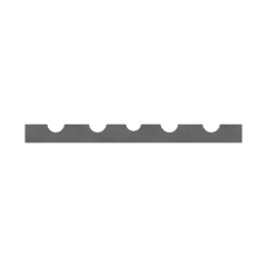 Caterpillar Saddle Tube Clamp — vue de trois quarts