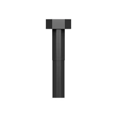 Caterpillar 34.92mm Shaft Uzunluk Dış Hexagon Çelik Bolt — açılı görünüm