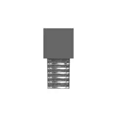 Caterpillar 25.40mm Long 90 Degree Elbow Adapt — açılı görünüm