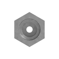 Caterpillar 1/2'' X 3/8'' Orifice Plug — vista en tres cuartos