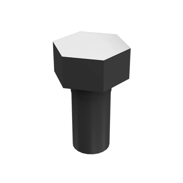 15.88mm Shaft Uzunluk Dış Hexagon Çelik Bolt