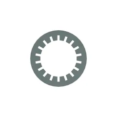 Caterpillar 32.4mm ID Internal Tooth Lockwasher — açılı görünüm