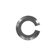 Caterpillar 31.75mm Long Steel Slotted Spring Pin — açılı görünüm