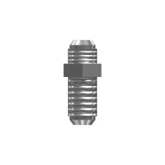 Caterpillar Bulkhead Hex Head Flared Düz Adapt — açılı görünüm