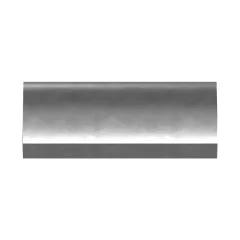 Caterpillar 15.80mm Diamètre intérieur Double tube demi boucle clip — vue de trois quarts