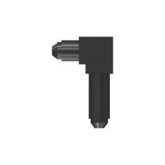 Caterpillar Elbow Adapter — vista en tres cuartos