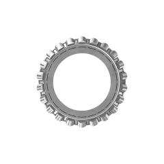 Caterpillar 65mm Diâmetro interno Rolamento de cone com fita — vista de três quartos