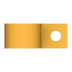 Caterpillar 34.92mm Internal Diameter Steel Loop Clip — three-quarter view