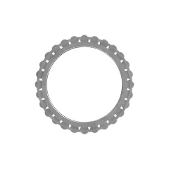 Caterpillar 131.98mm Dış Sınıf Rolleri — açılı görünüm