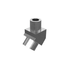 Caterpillar ORFS için NPTF 45 Derece Elbow Adapt