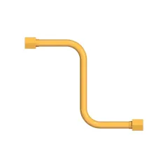 Caterpillar 15.88mm Dış Sınıf Çelik Tube — açılı görünüm