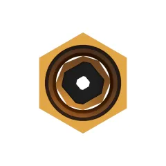 Caterpillar 12.58mm Inner Diameter BORU — açılı görünüm