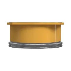 Caterpillar 265.18mm Dış Çapı E egzoz Boru Elbow — açılı görünüm