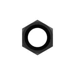 Caterpillar M10 x 1.5mm Hex Somun — açılı görünüm