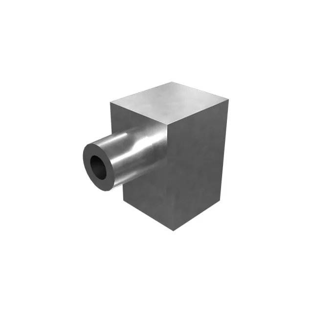 1/8-27 NPTF Thread 90 Degree Elbow Adapter