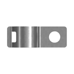 Caterpillar 25.40mm Innendurchmesser Top Steel Clip — Dreiviertelansicht
