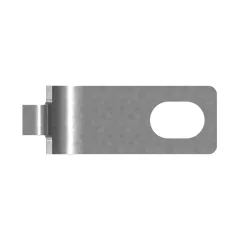 Caterpillar 25.40mm İç Sayfa Single Tube Bottom Clip — açılı görünüm