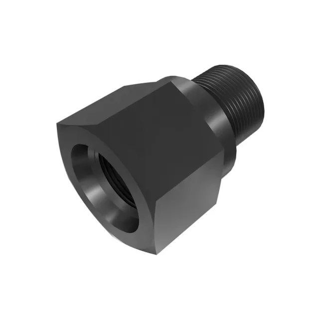 1/2" X M12x1.5 Straight-Thread O-RING Adapter