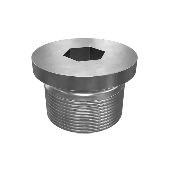 9/16-18 Thread Hex-Drive Plug