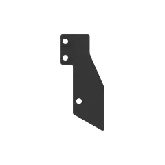 Caterpillar Idler Guard Bracket — açılı görünüm