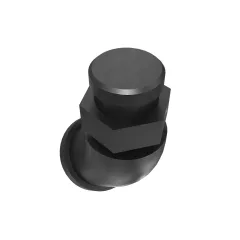 Caterpillar 25.40mm Hexagonal Akışkanlar 45 Derece Çelik Elbow Adapt