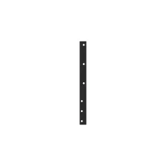 Caterpillar Radiator Bottom Tank Baffle Retaining Plate — three-quarter view